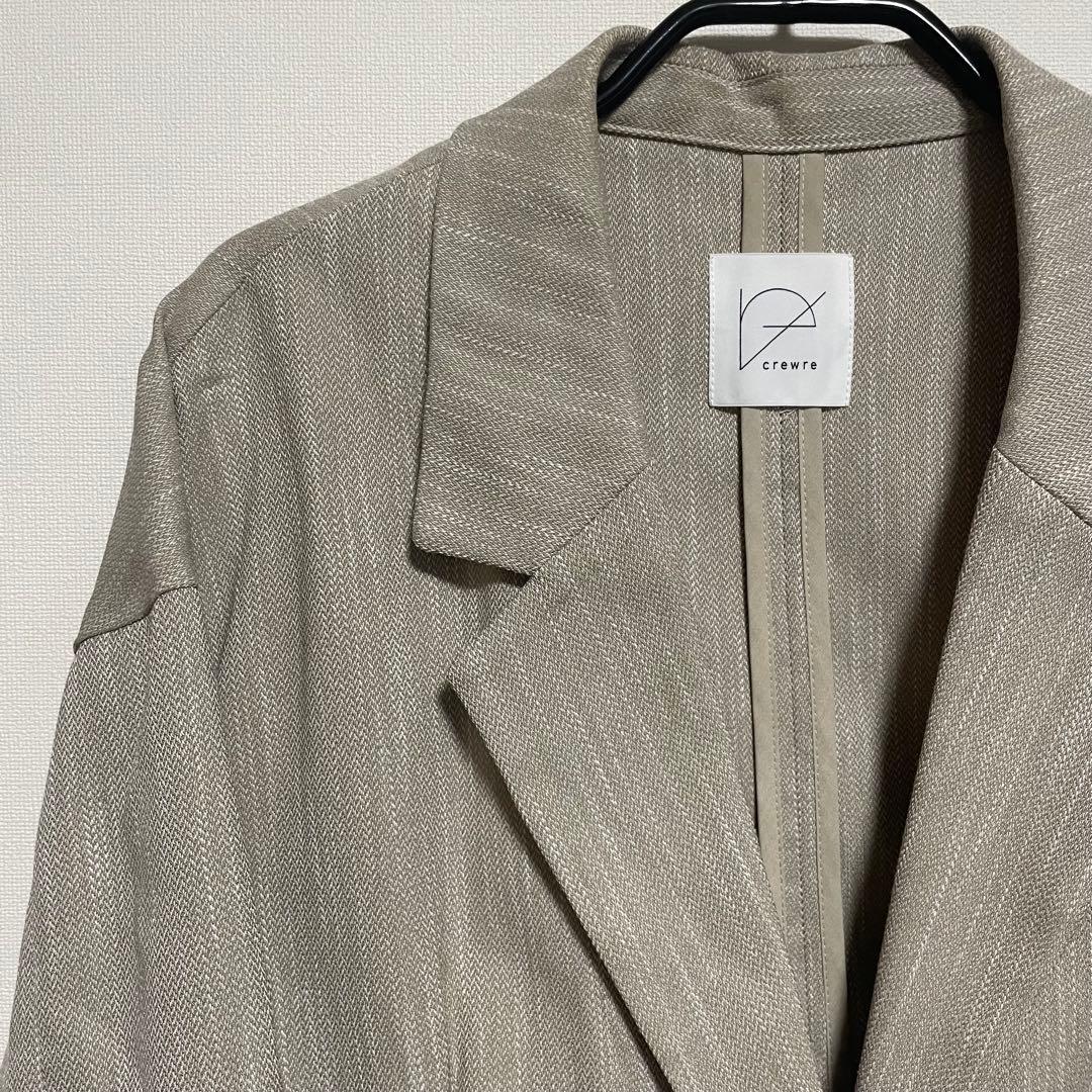 【美品】crewre ツイーディヘリンボンジャケット 1