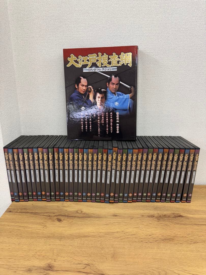 大江戸捜査網 DVD コレクション 時代劇 1-39 冊子