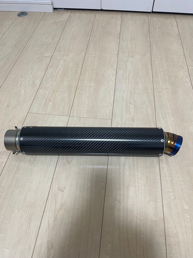 マーベリック MV83 400mm 汎用カーボンマフラー Φ60.5