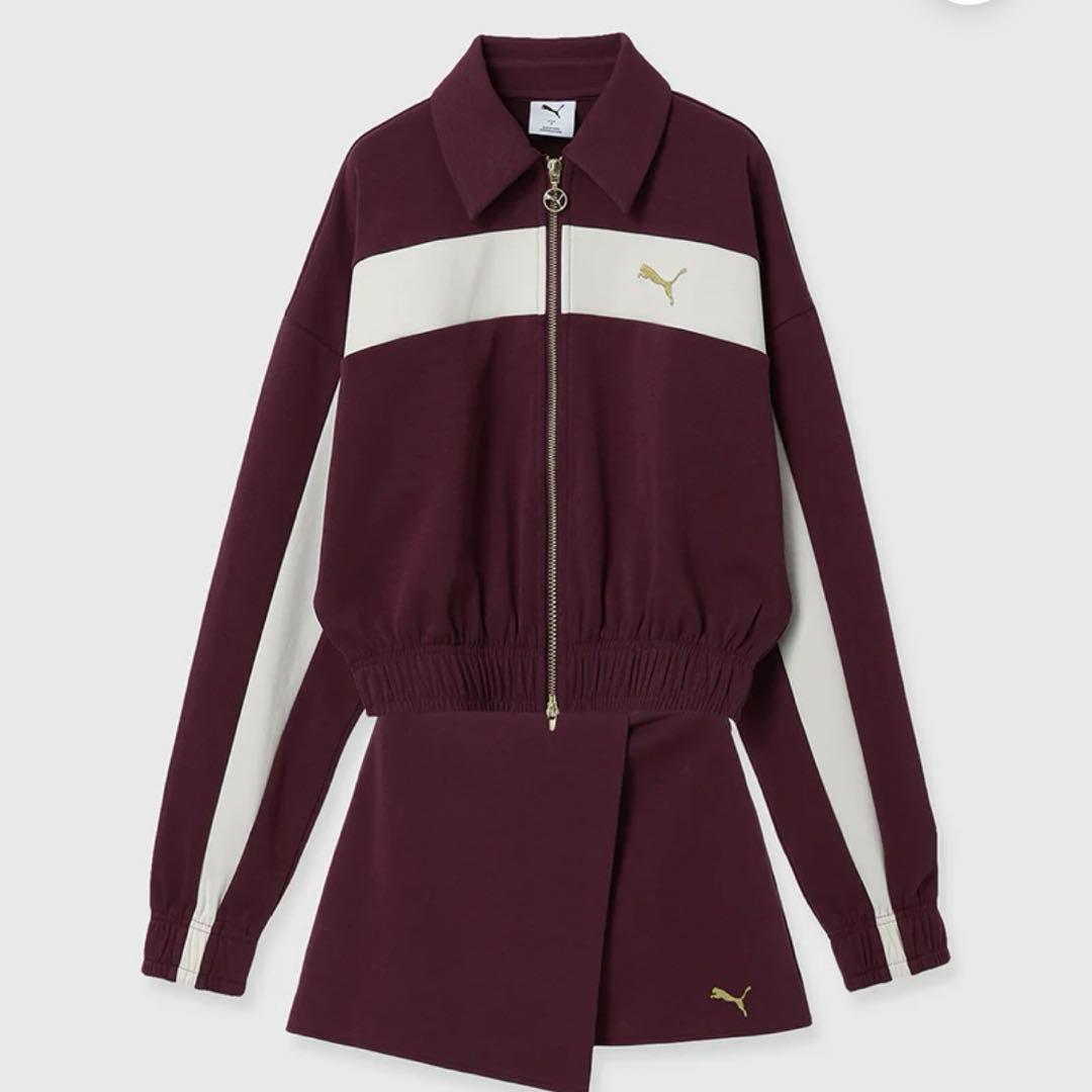 PUMA ジャケット スカート セット S レッド　エイミーイストワール