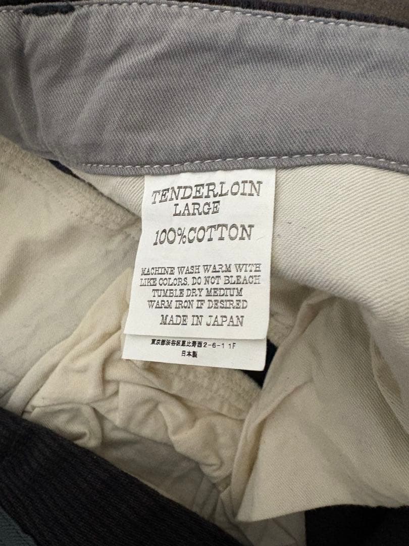 TENDERLOIN コーデュロイパンツ　Ｌサイズ