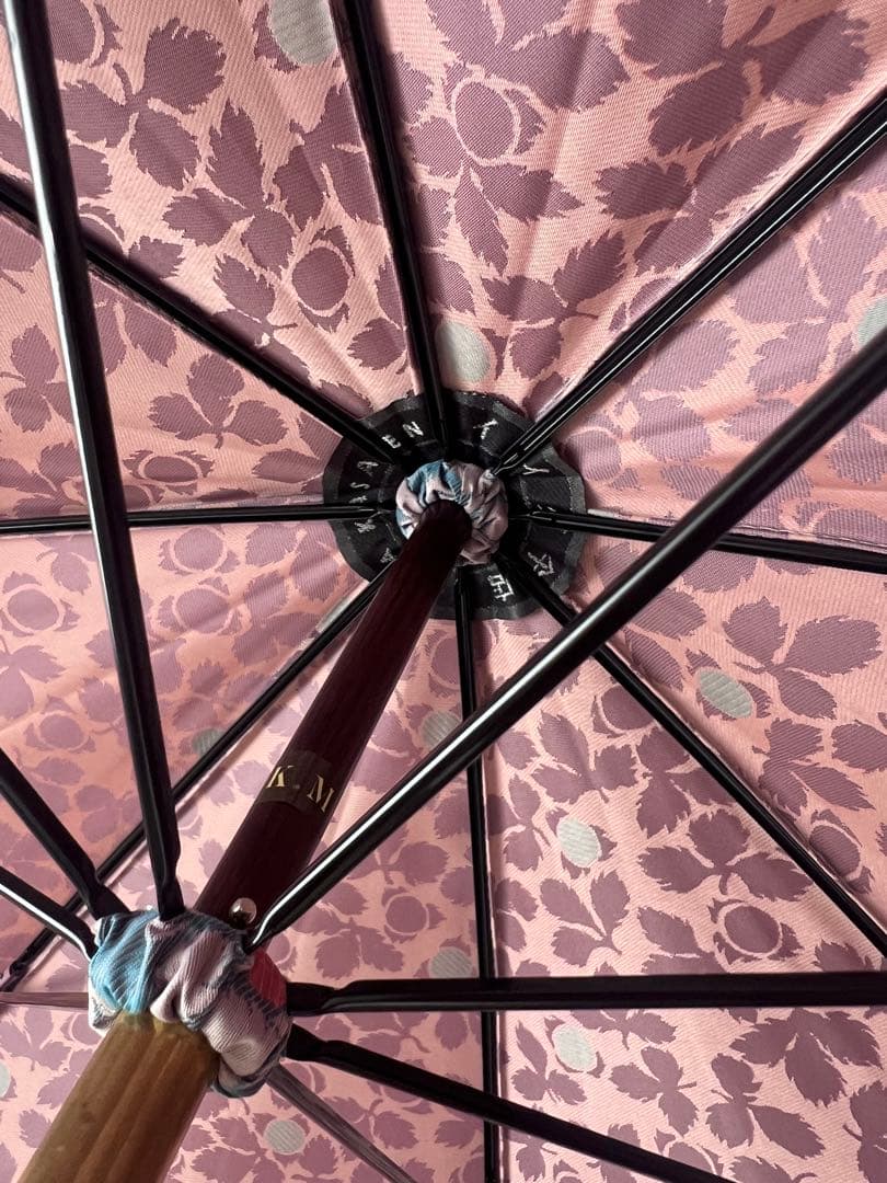 イイダ傘店　雨傘 野いちご ブルーベリー