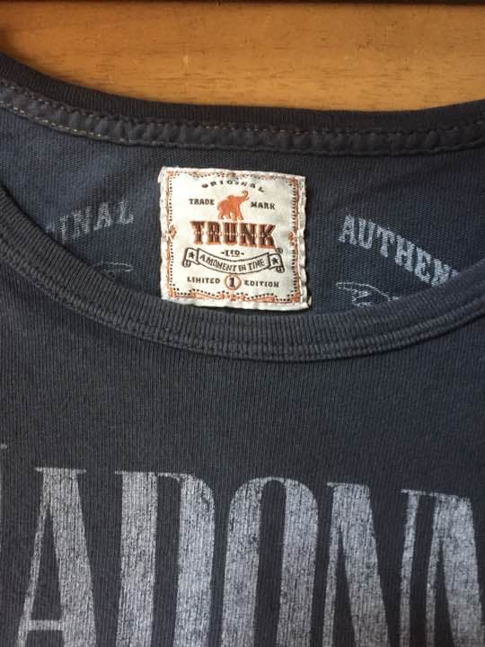 トップス madonna who's that girl 1987 world tour