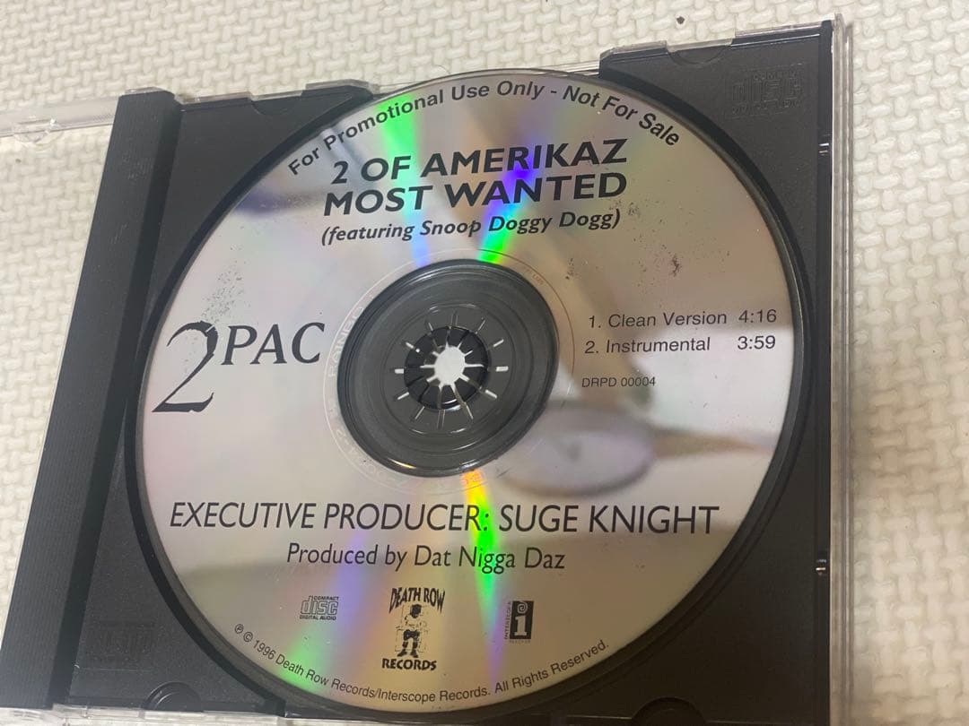 洋楽 2PAC 2 OF AMERIKAZ MOST WANTED G rap