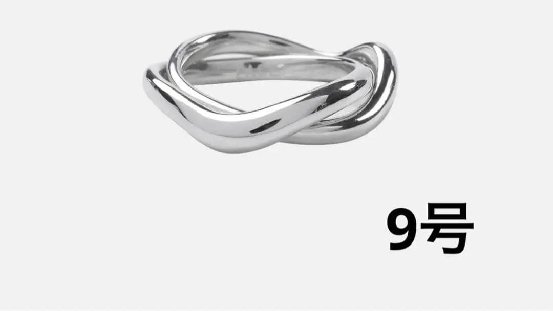 即購入× BTS JIMIN FACE Ring Silver S 9号