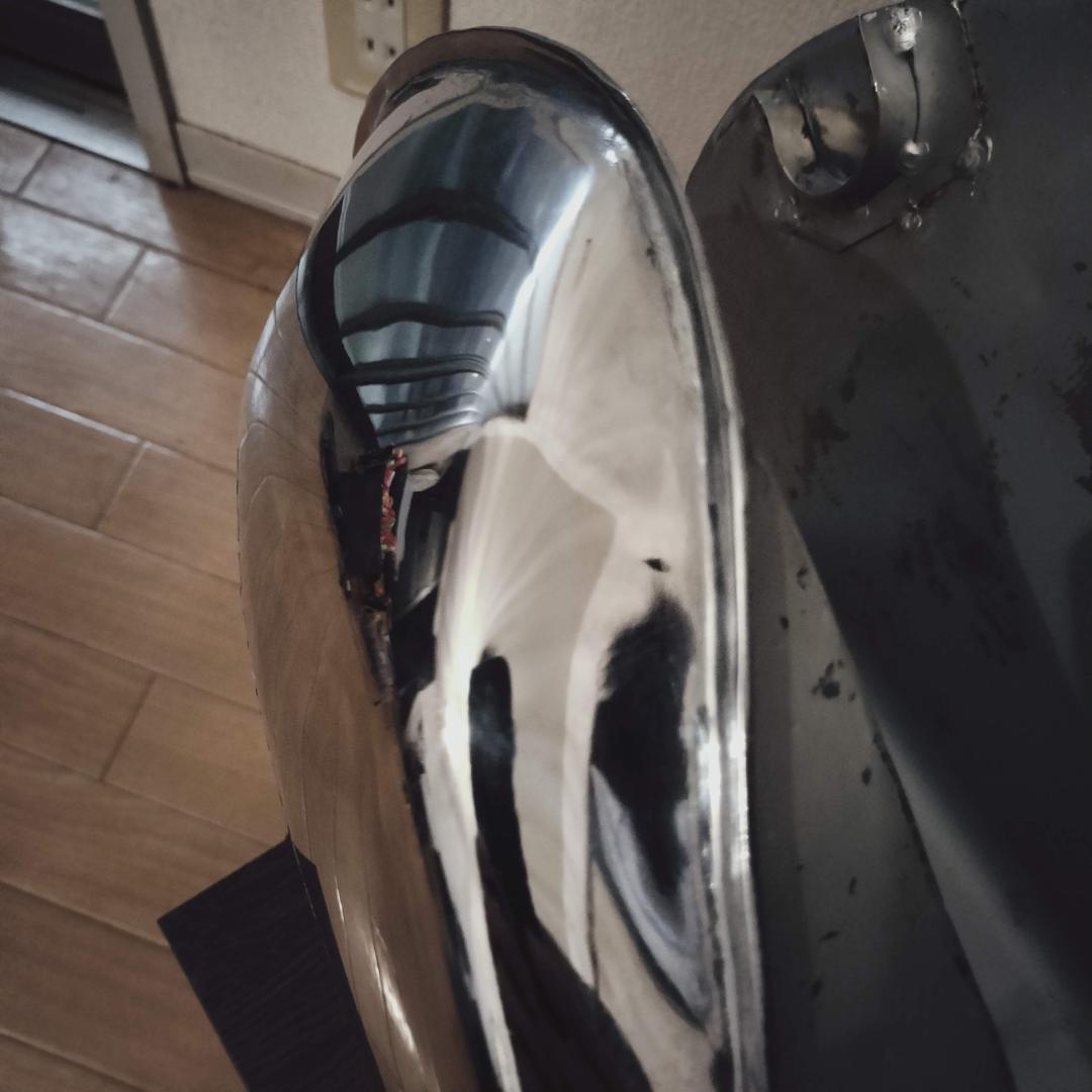 YAMAHA SR400/500用 メッキ ナロータンク