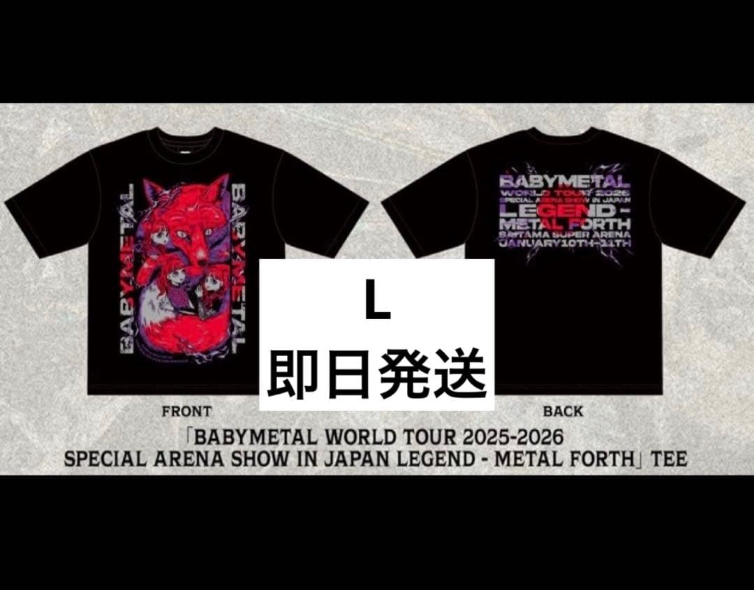 BABYL L FORTH TEE Tシャツ Lサイズ