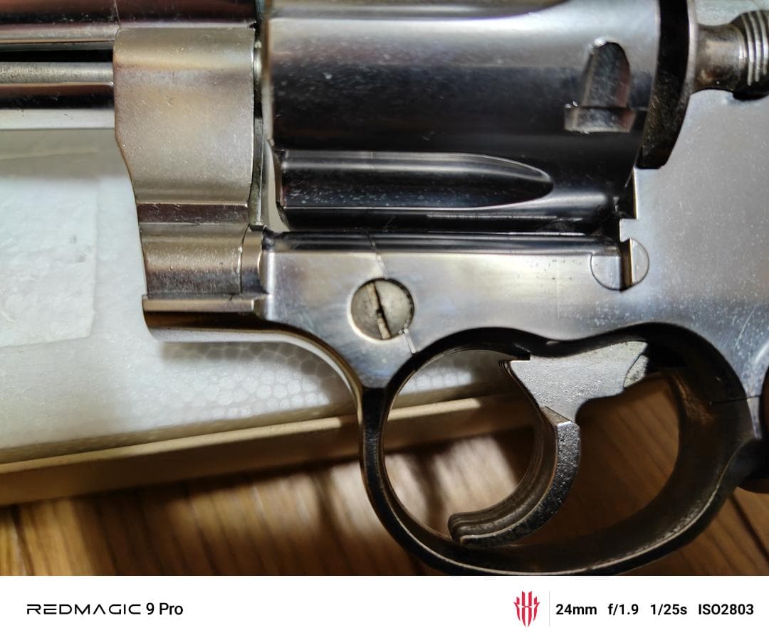 マルシン 6mm BBガスリボルバー シルバー