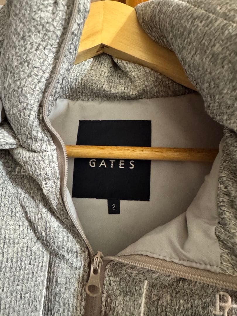 専用出品　PEARLY GATES グレー ダウンベスト フード付き