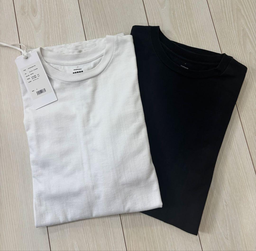 Graphpaper L/S Oversized Tee 2枚SET