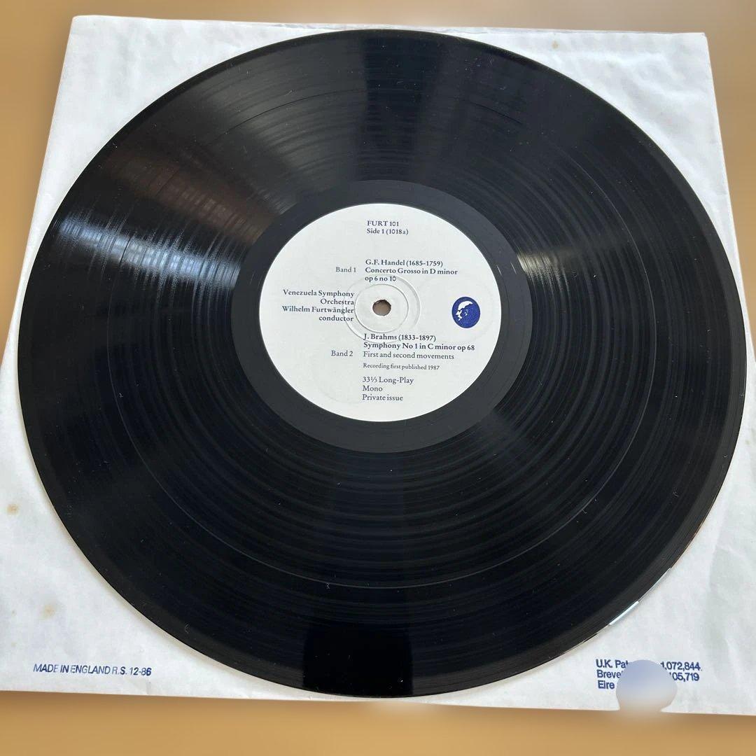 廃盤輸入盤LP6枚セット　フルトヴェングラー 独盤、仏盤、英協会盤　ベネズエラ響