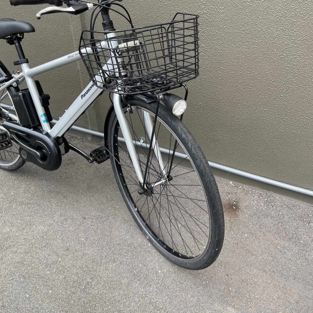パナソニック電動アシスト自転車 シルバー 16Ahスポーツ