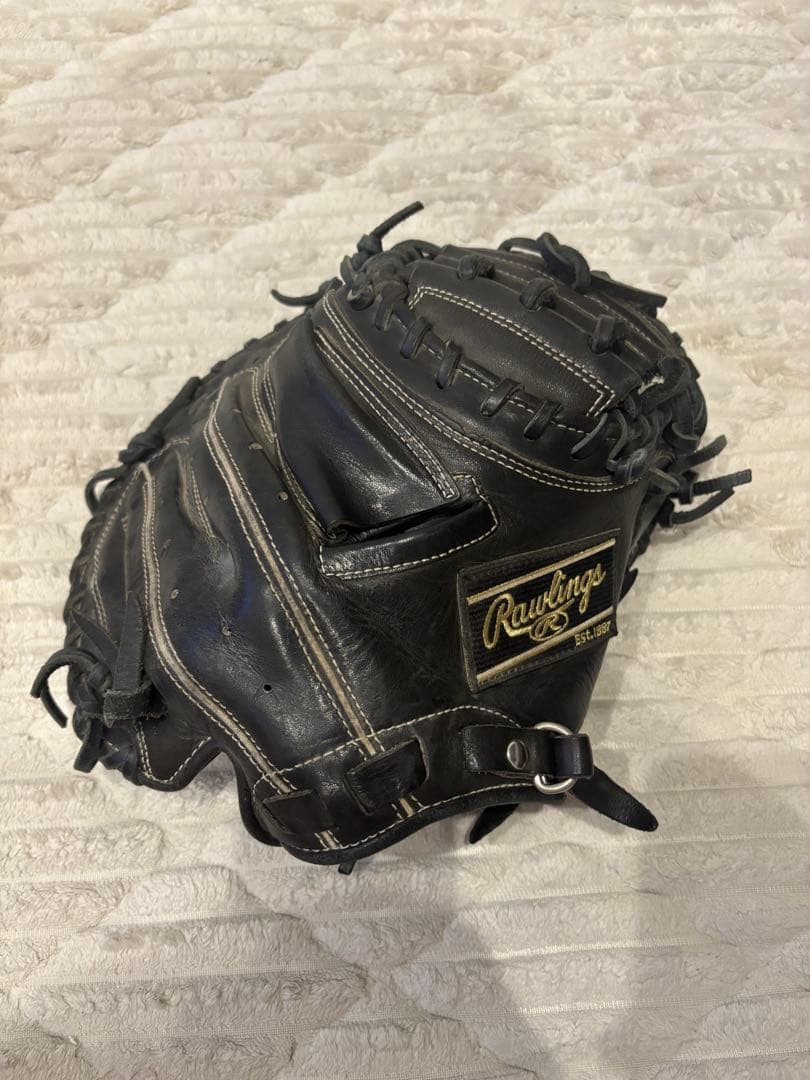 Rawlings ブラック 少年軟式グローブ