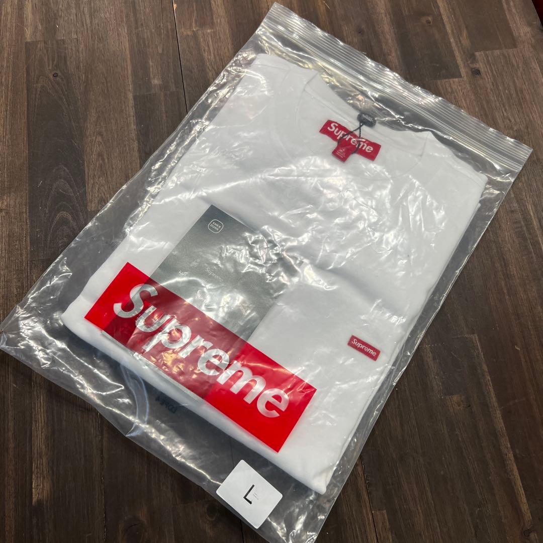新品未使用 Supreme ミニボックスロゴ Tシャツ L C007084