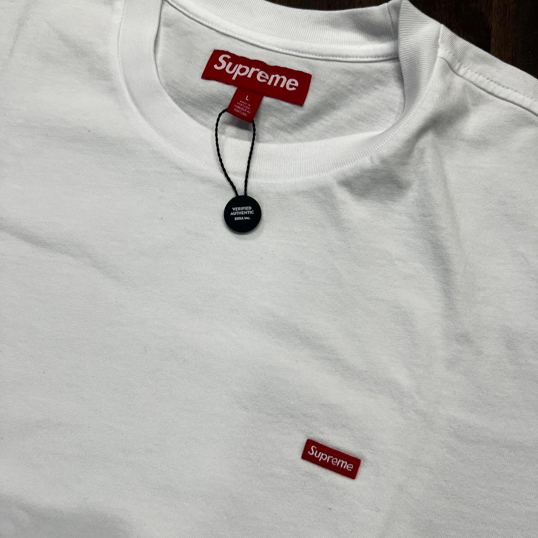 新品未使用 Supreme ミニボックスロゴ Tシャツ L C007084
