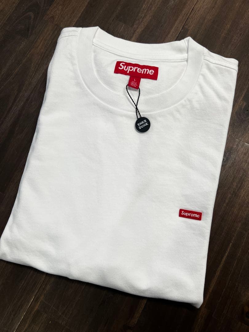 新品未使用 Supreme ミニボックスロゴ Tシャツ L C007084