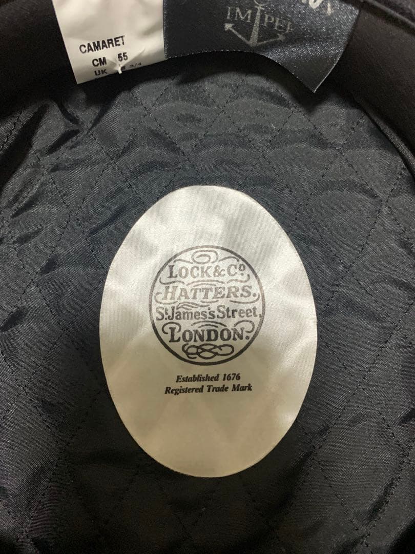 新品未使用★ ジェームスロック マリンキャップ　キャスケット