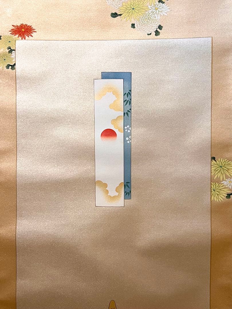 国井幸雪 直筆『立雛』 絹本 共箱 雛祭り ひな祭り 日本画 掛け軸 掛軸 茶掛