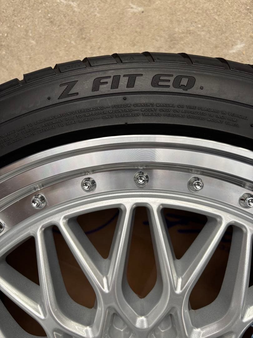 ②18インチ ホイールセット 215/45ZR18 1本