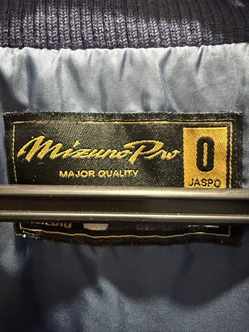 p*u様 国際武道大学硬式野球部　Mizuno ジャケット サイズＯ　ネイビー/