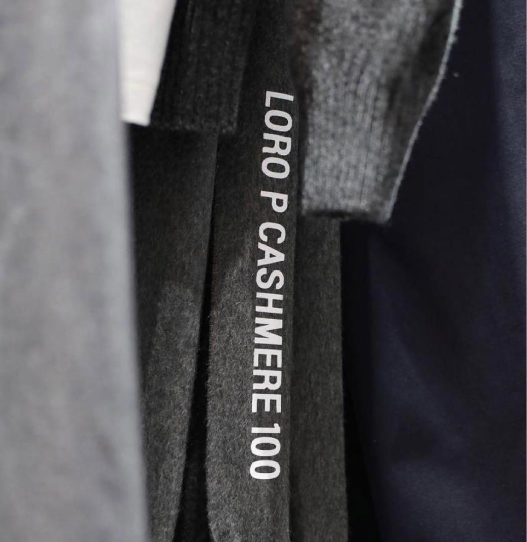 ロロピアーナ x 藤原ヒロシ カシミヤストール Loro Piana マフラー