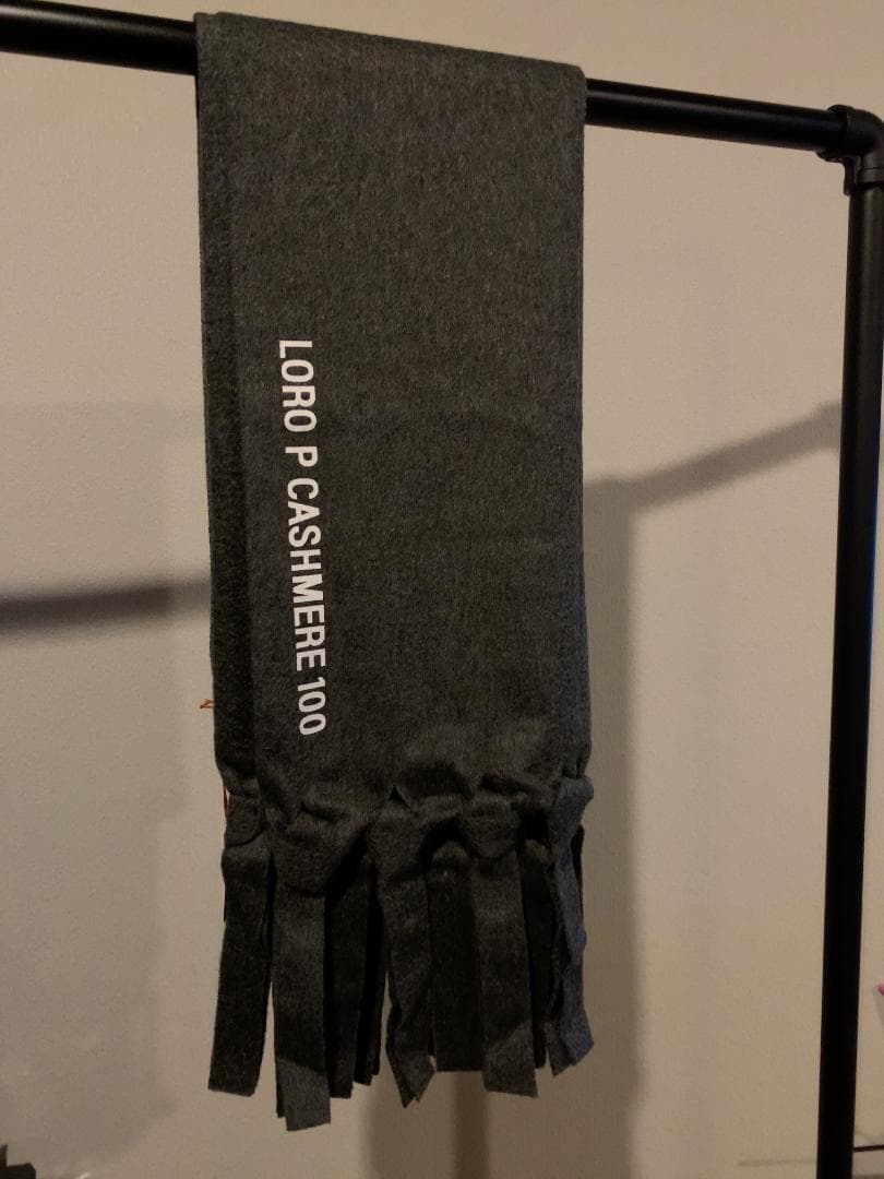 ロロピアーナ x 藤原ヒロシ カシミヤストール Loro Piana マフラー