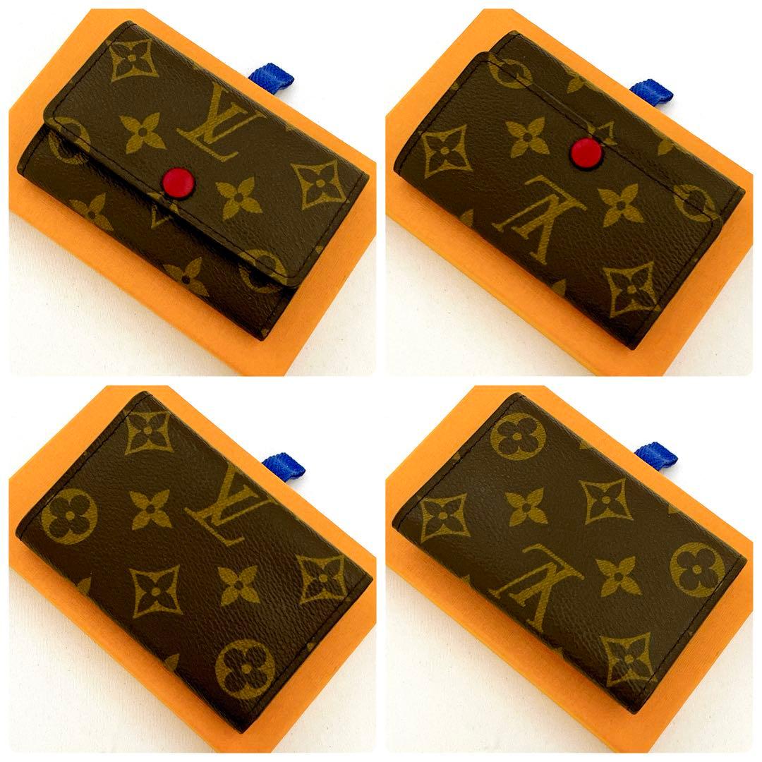 ICチップ ✨ルイヴィトン モノグラム ミュルティクレ6 キーケース フューシャ