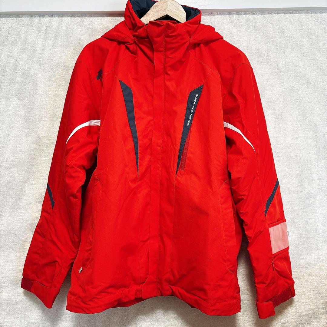 DESCENTE HEAT NAVI スキーウェア レッド