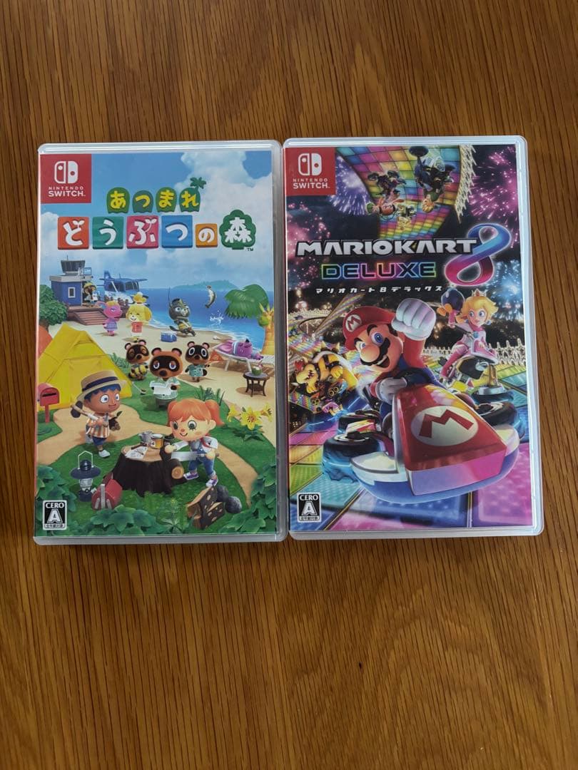 【値下げ】あつまれ どうぶつの森 & マリオカート8デラックス