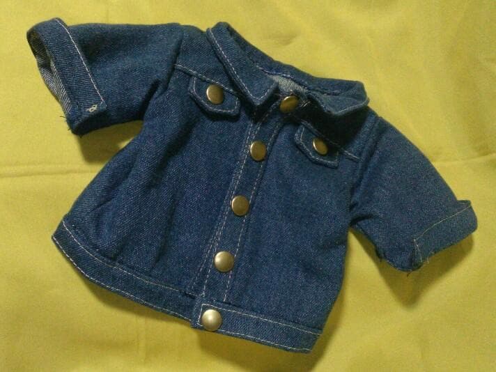 Moroha　イミンホ　ミノミ＆キーリングミノミ服　デニムジャケットセット