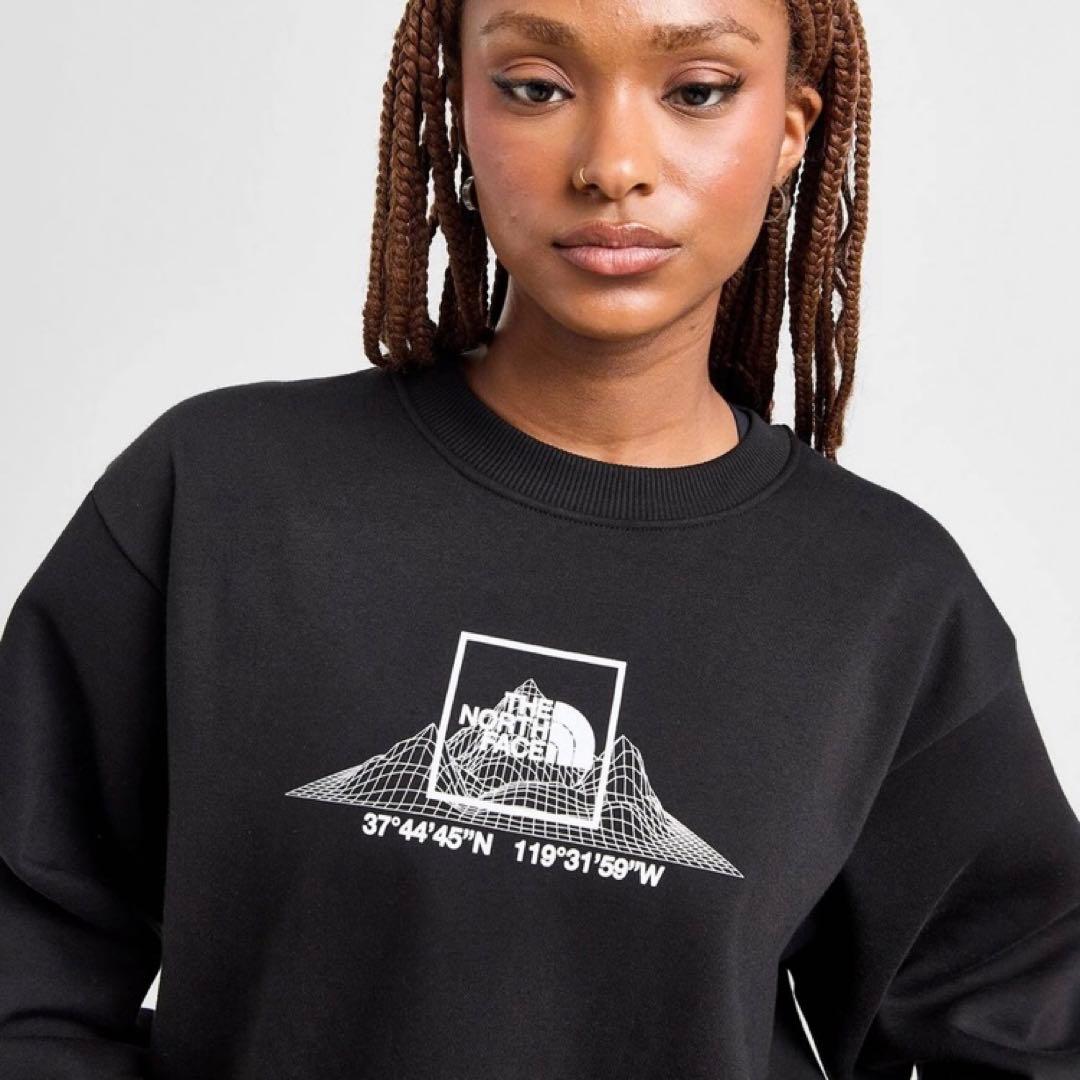 【海外限定】ノースフェイス　スウェットトレーナー　日本XXL相当 J1152