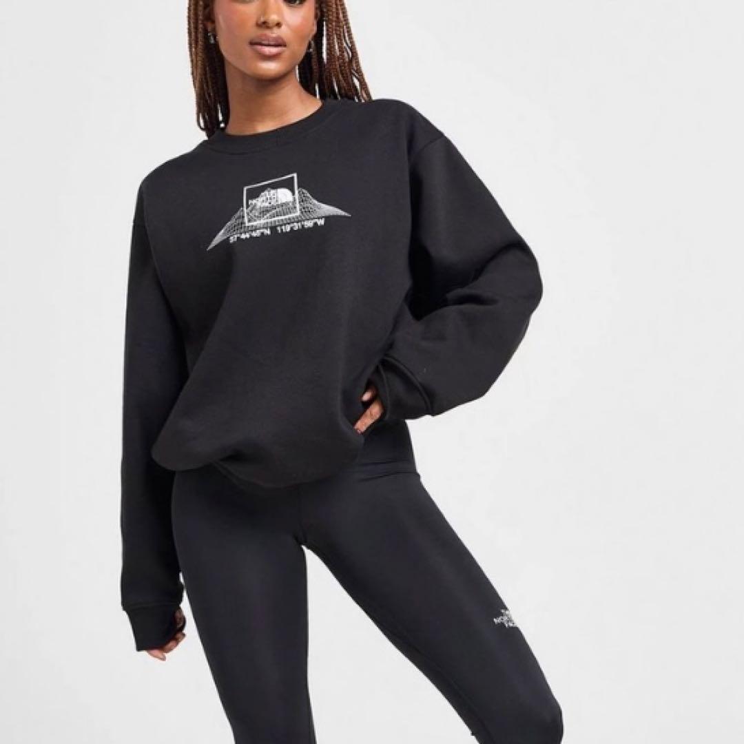 【海外限定】ノースフェイス　スウェットトレーナー　日本XXL相当 J1152