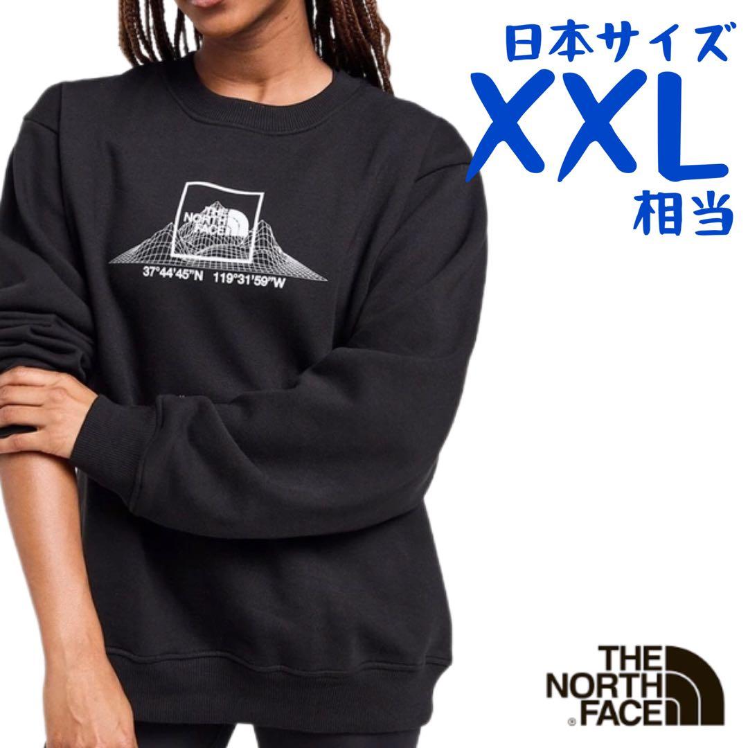 【海外限定】ノースフェイス　スウェットトレーナー　日本XXL相当 J1152
