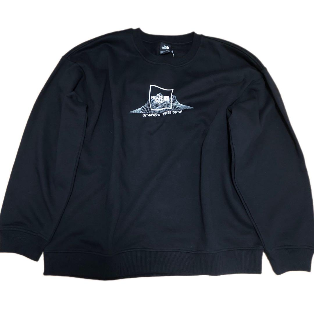 【海外限定】ノースフェイス　スウェットトレーナー　日本XXL相当 J1152