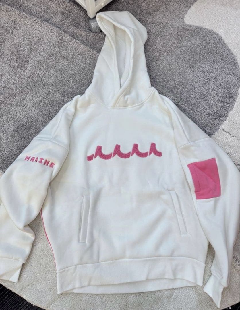 muta MARINEユニセックスパーカー