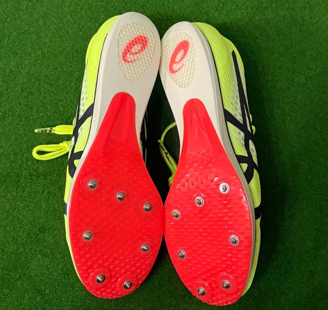 【新品未使用】アシックス ジェットスプリント3 イエロー系 25.0㎝