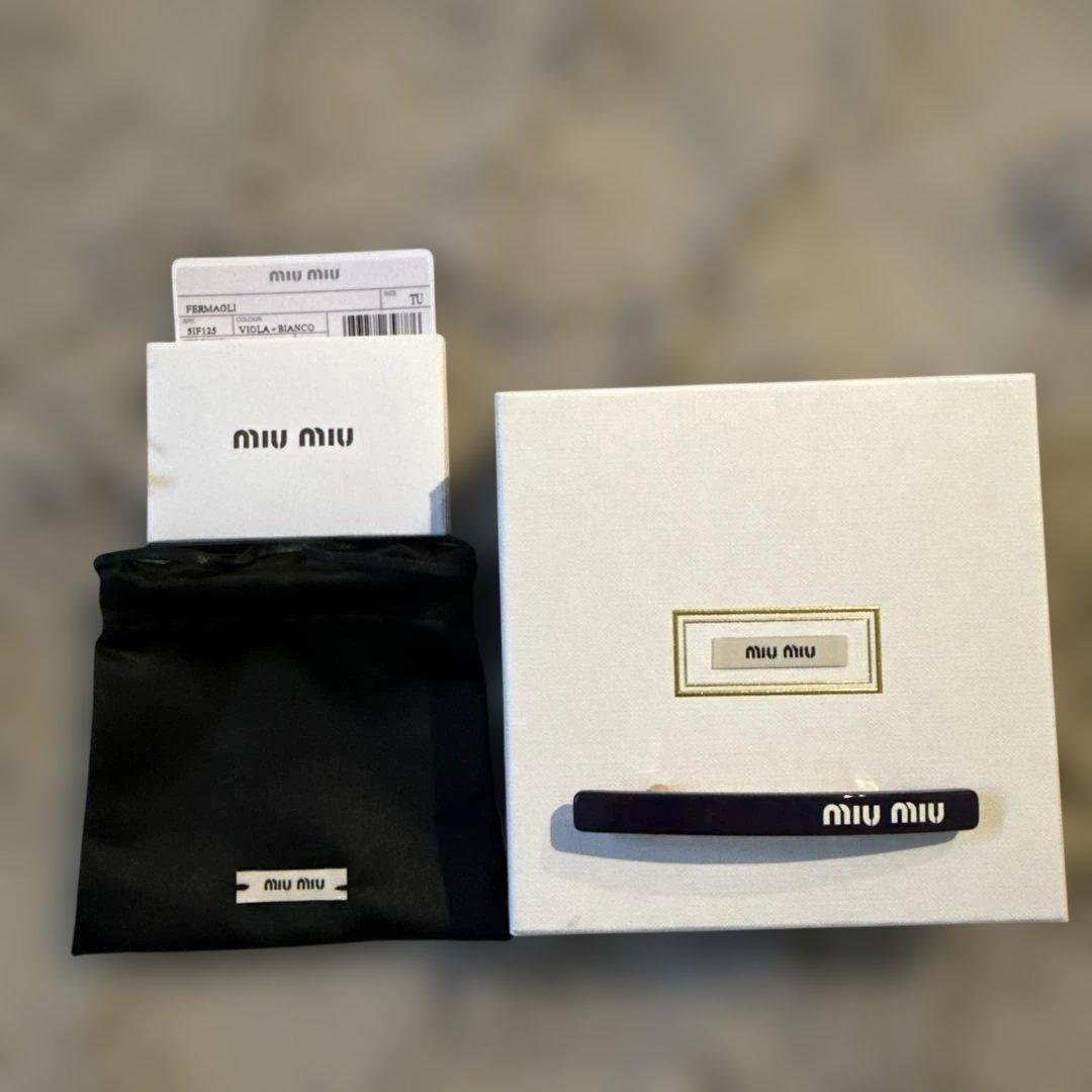 Miu miu ヘアピン