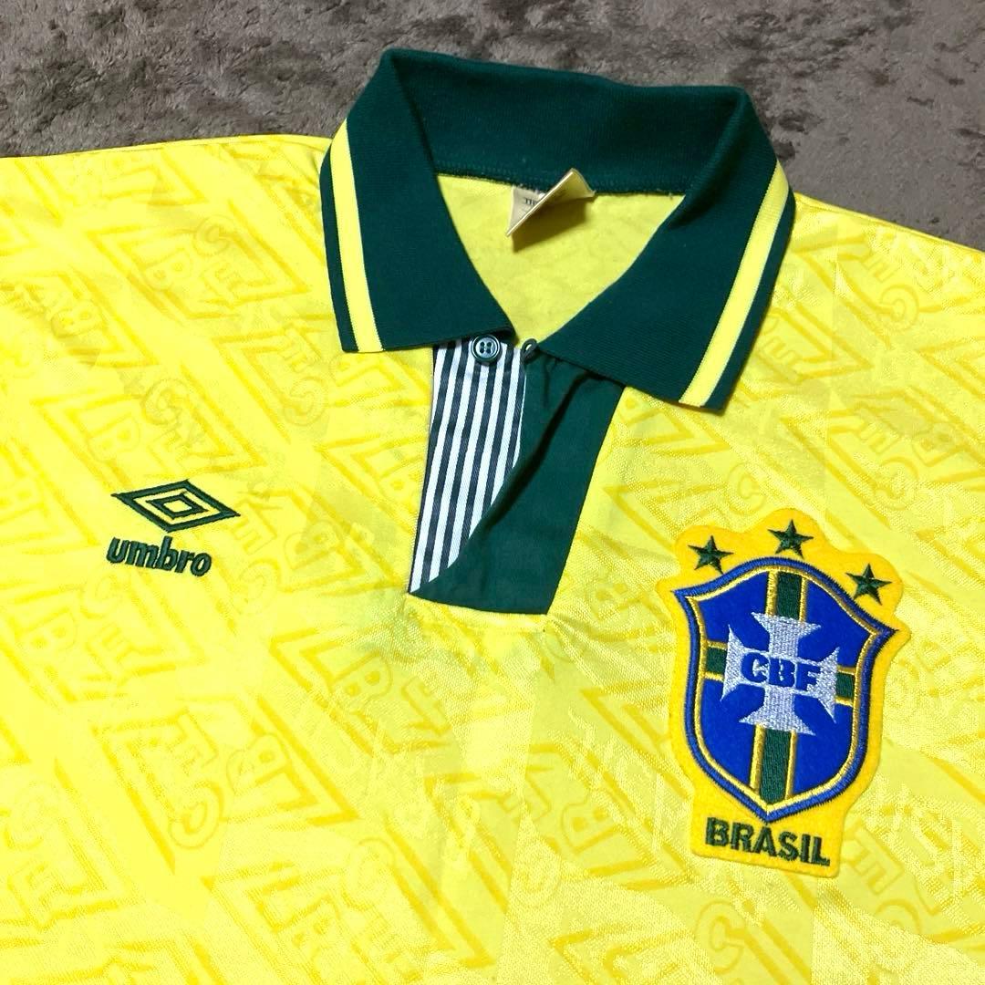 【激レア】ブラジル代表 1991/1993 ホームユニフォーム アンブロ 日本製
