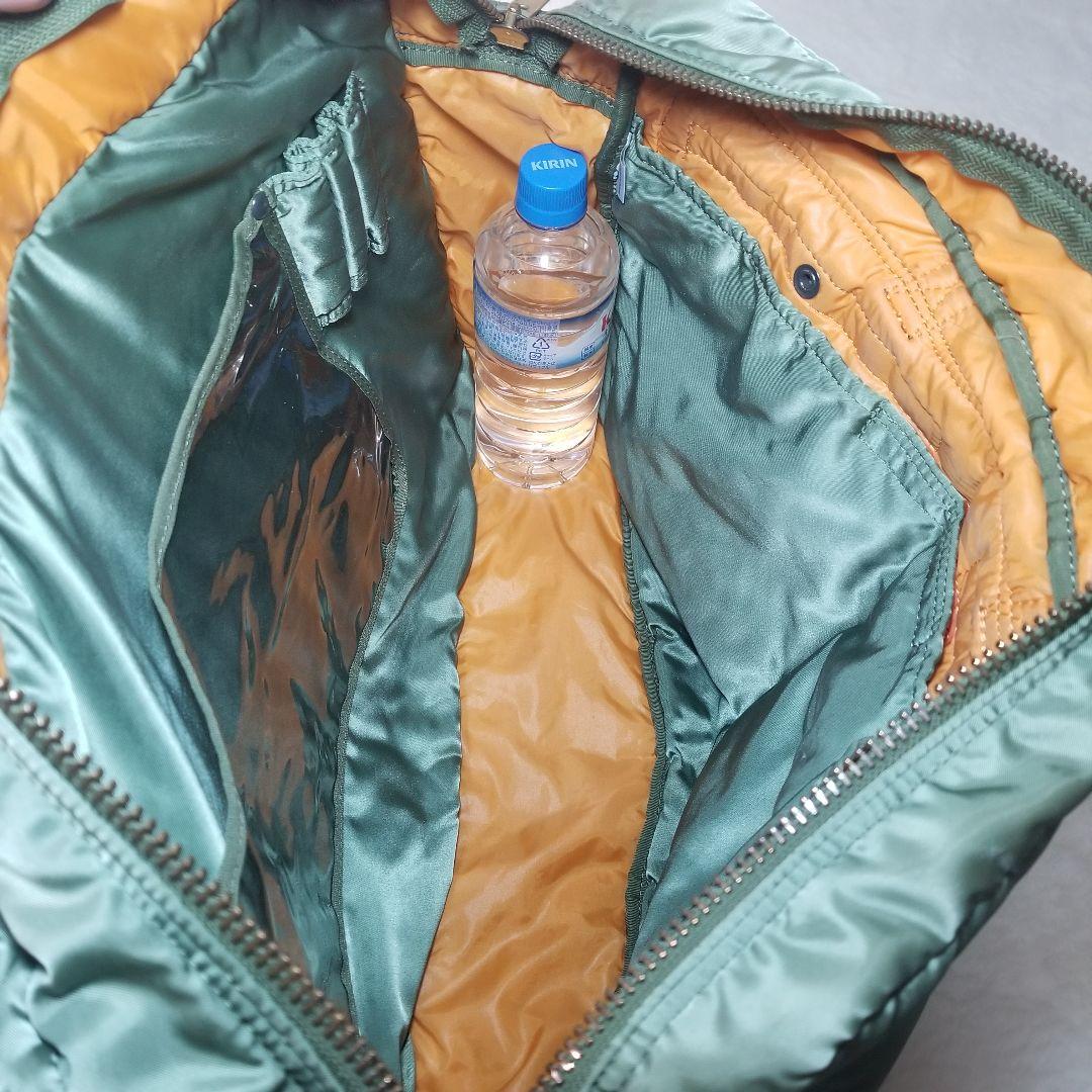美品　PORTER ポーター 2WAY ヘルメットバック　カーキ　2層式　XL