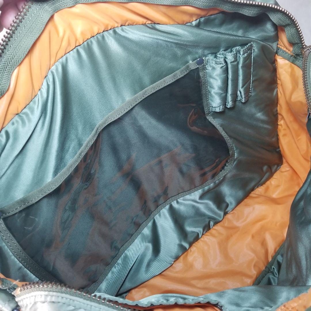 美品　PORTER ポーター 2WAY ヘルメットバック　カーキ　2層式　XL