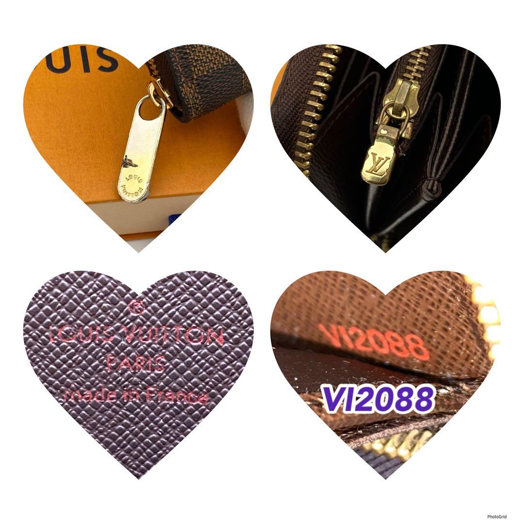 ルイヴィトン ダミエ ジッピー ウォレット ラウンドファスナー 長財布