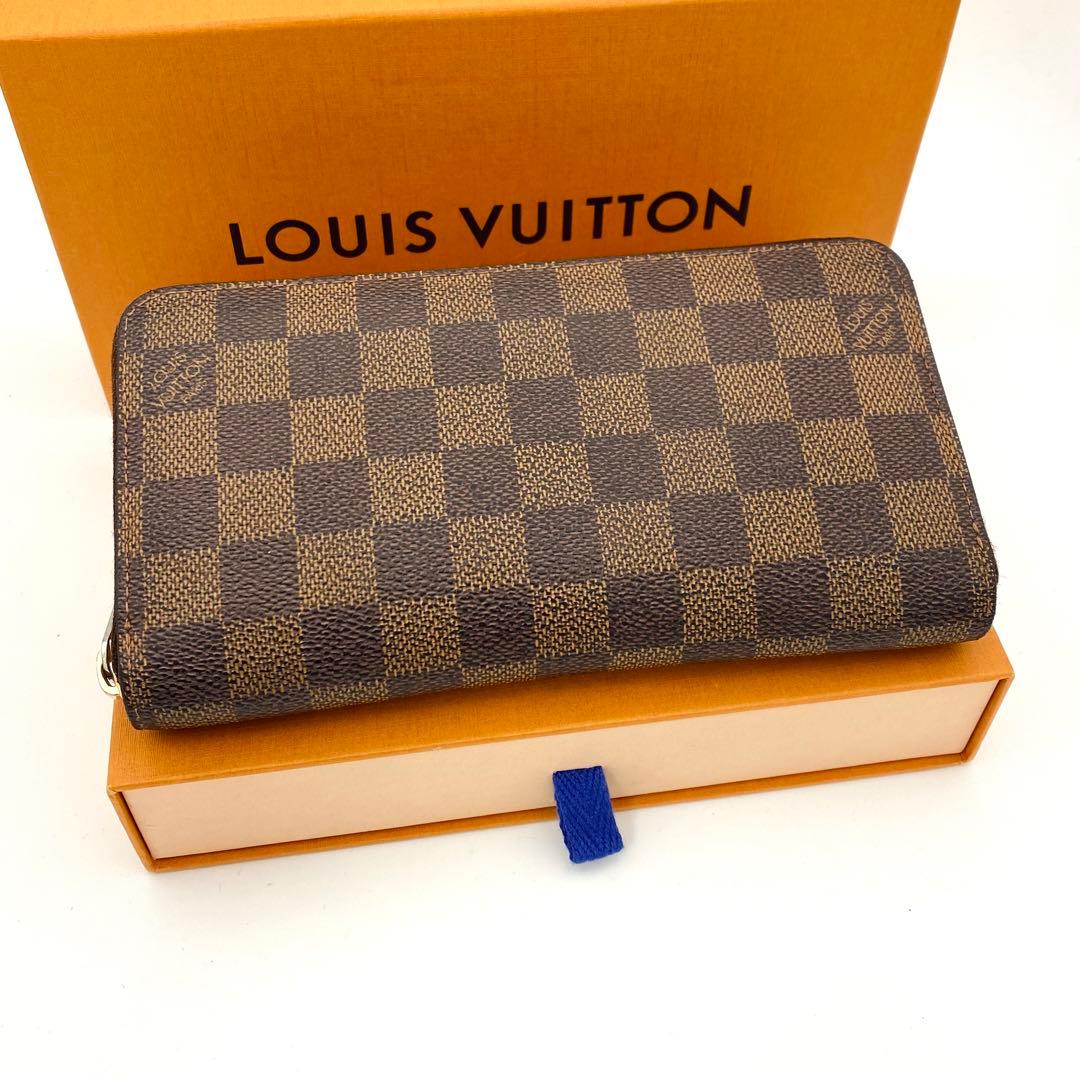 ルイヴィトン ダミエ ジッピー ウォレット ラウンドファスナー 長財布