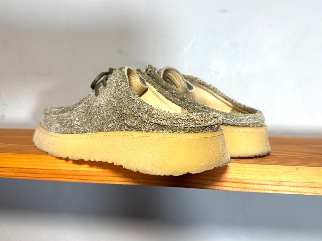 CLARKS × ZARA LEATHER MULE SHOES