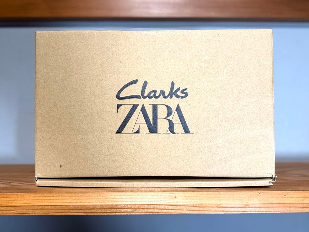 CLARKS × ZARA LEATHER MULE SHOES
