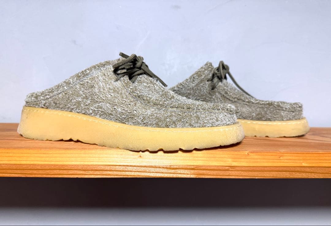 CLARKS × ZARA LEATHER MULE SHOES