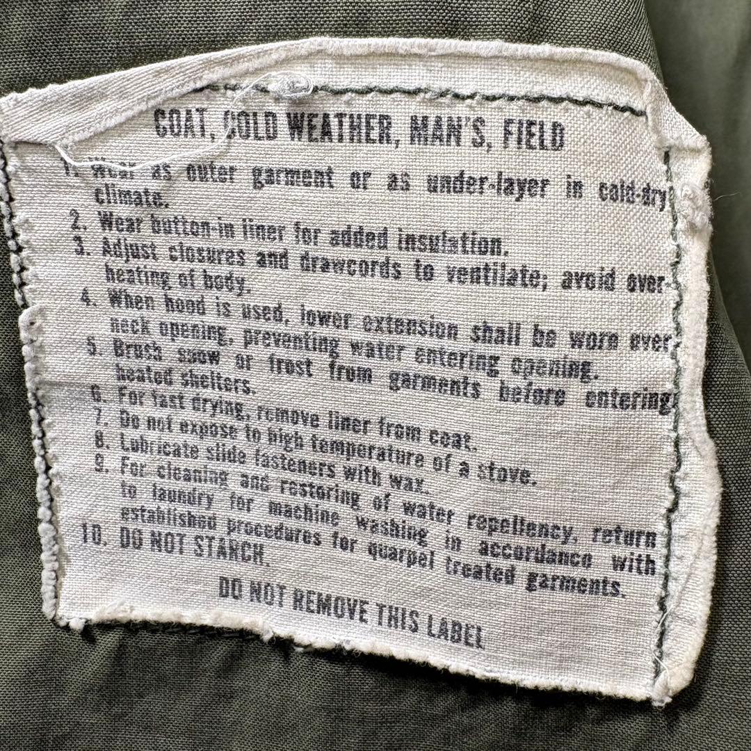 米軍実物 US.ARMY M-65 3rd ブラス M-L