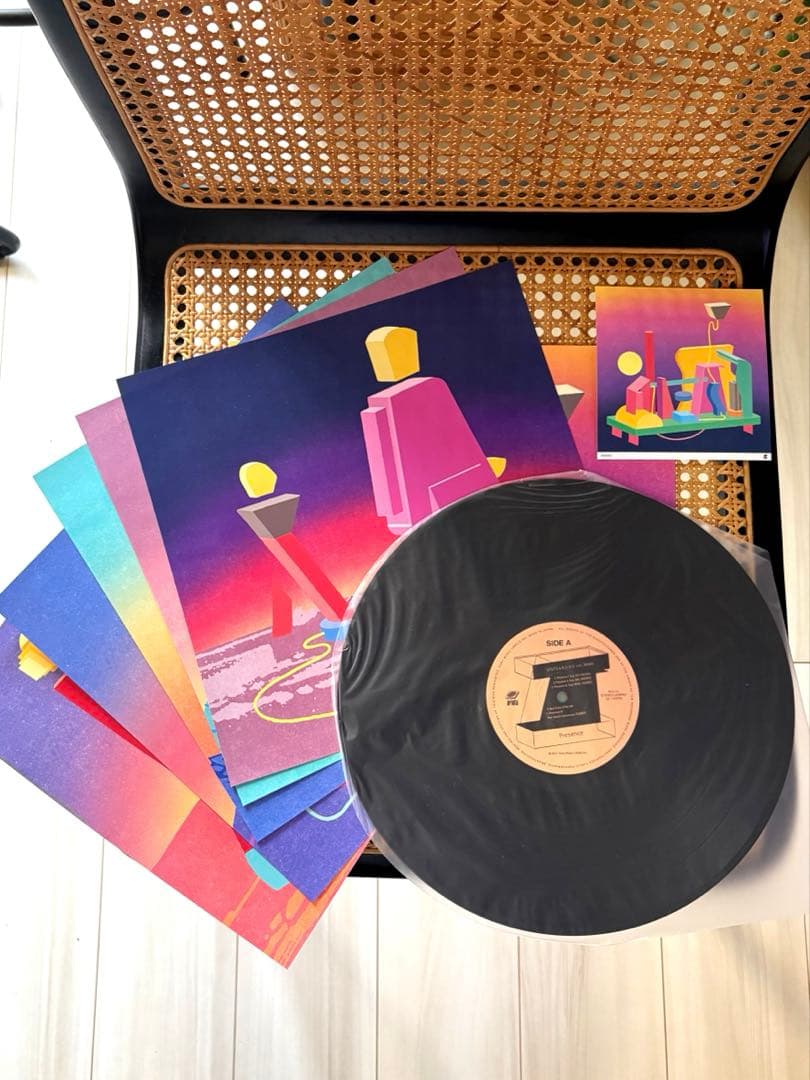 美品 レコード Presence STUTS & 松たか子 with 3exes