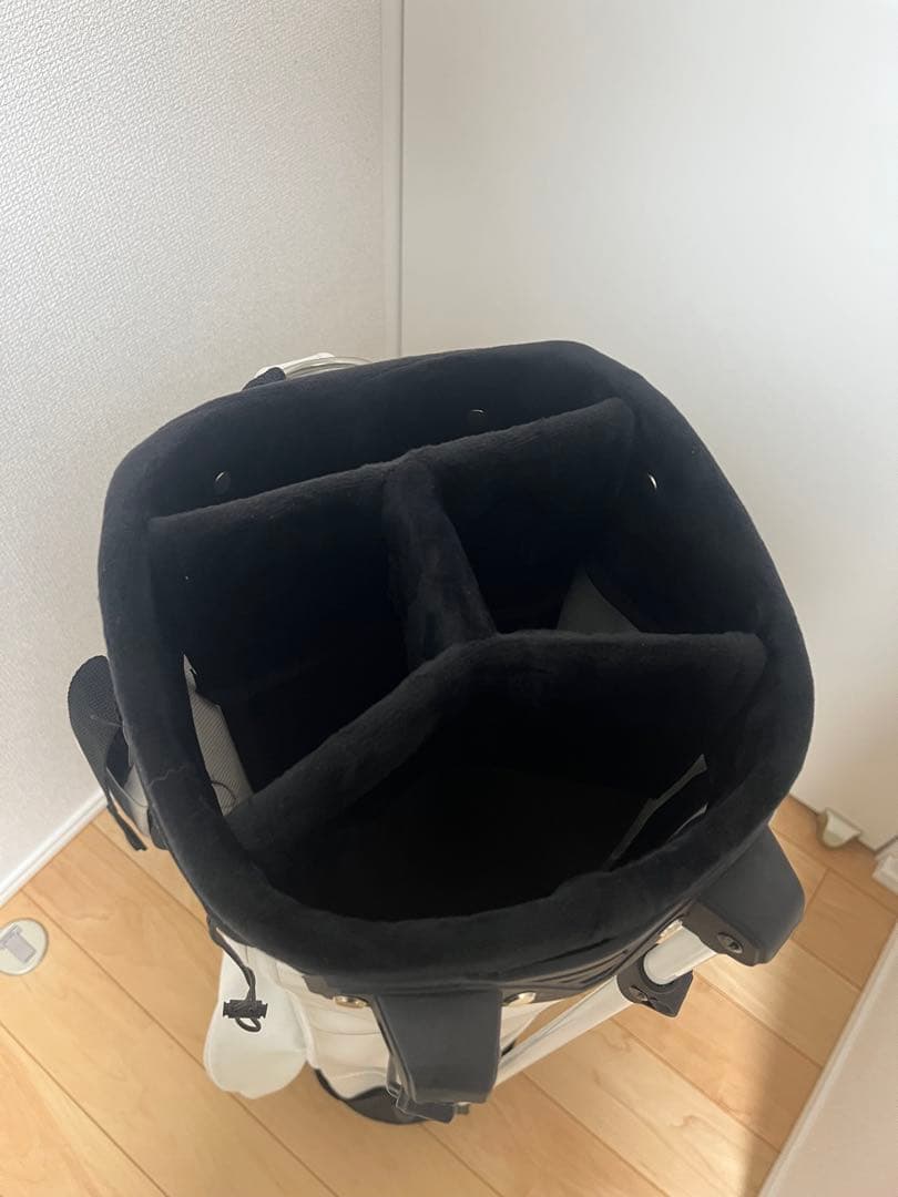 MNMLゴルフ キャディバッグ スタンドバッグ ホワイト