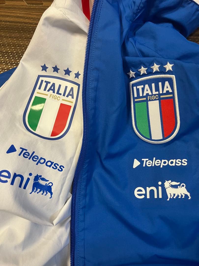 支給品イタリア代表アンセムジャケットリバーシブルPUMA フルスポンサー