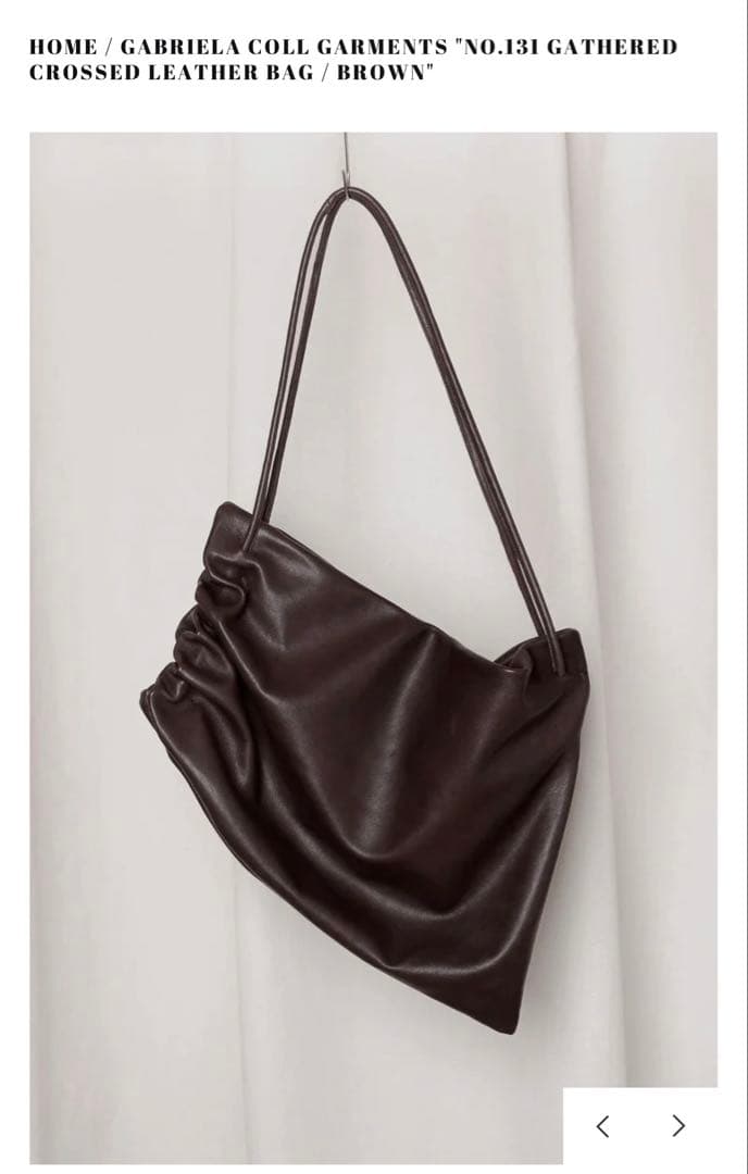 m*.様 Gabriela Coll Garments バッグ ブラウン